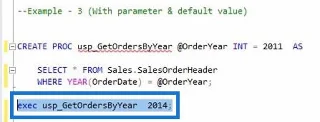 Tallennetut menettelyt SQL:ssä |  Yleiskatsaus