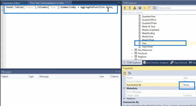 LuckyTemplates Tabellredigering 3: Automatiser med et skript