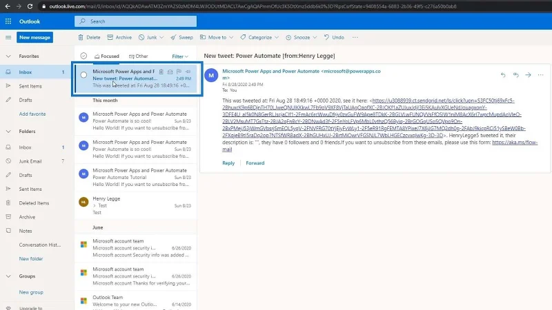 Microsoft Flow Tutorial – Instant vs.  Automatiseret flow