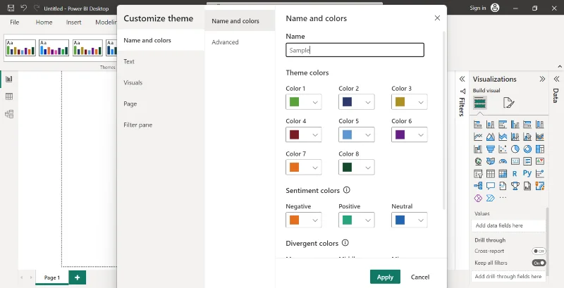 LuckyTemplates-temaer: Brukerveiledning med eksempler