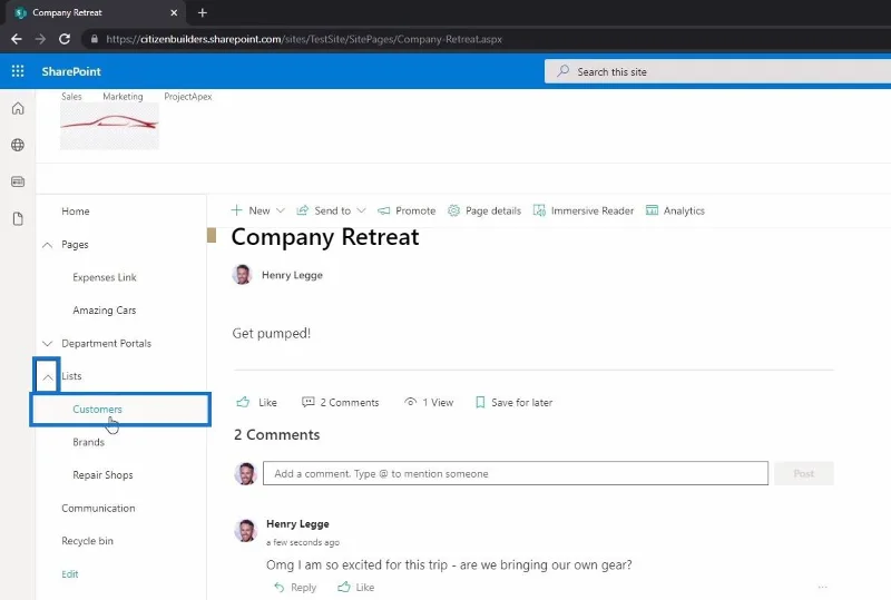 SharePoint-alusta: sosiaalisen verkostoitumisen ominaisuudet