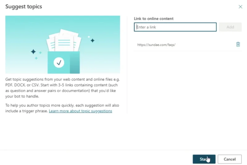 Power Virtual Agents |  Vaiheet chatbottien luomiseen