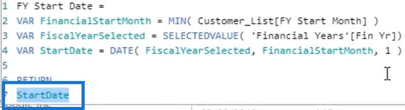 Regnskapsår Dynamisk filtrering i LuckyTemplates-rapporter