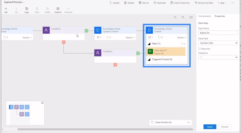 Power Apps forretningsprosessflyt og dokumentasjon