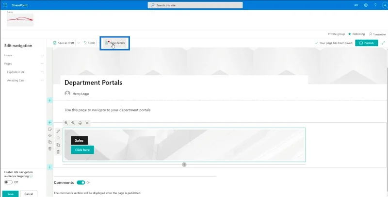 SharePoint Site Navigation Elements: En oversikt
