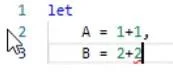 Muuttujat ja lausekkeet Power Query Editorissa