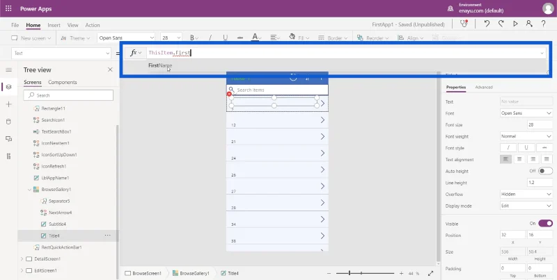 PowerApps-galleriat: Johdanto