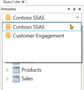 Koble DAX Studio til LuckyTemplates og SSAS