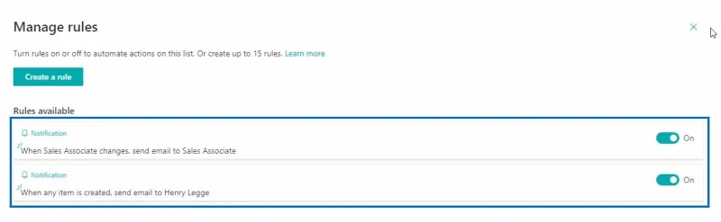 SharePoint Automate -ominaisuus | Esittely