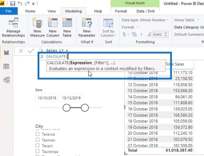 Time Intelligence DAX-funktioner i LuckyTemplates