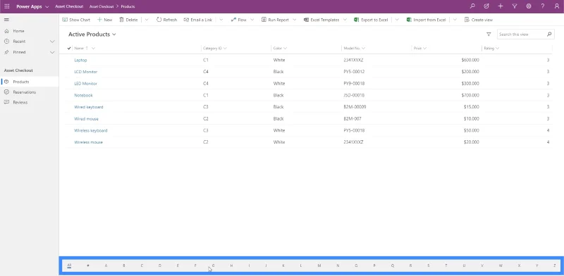 Power Apps modelldrevne apper: miljøoppsett og navigering
