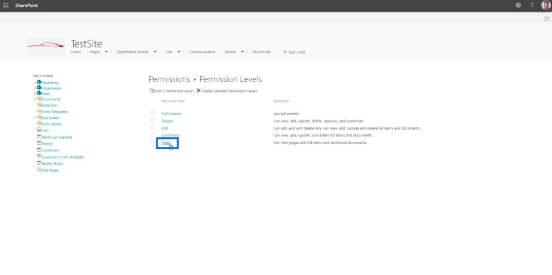 SharePointin vain luku -oikeuden myöntäminen käyttäjille