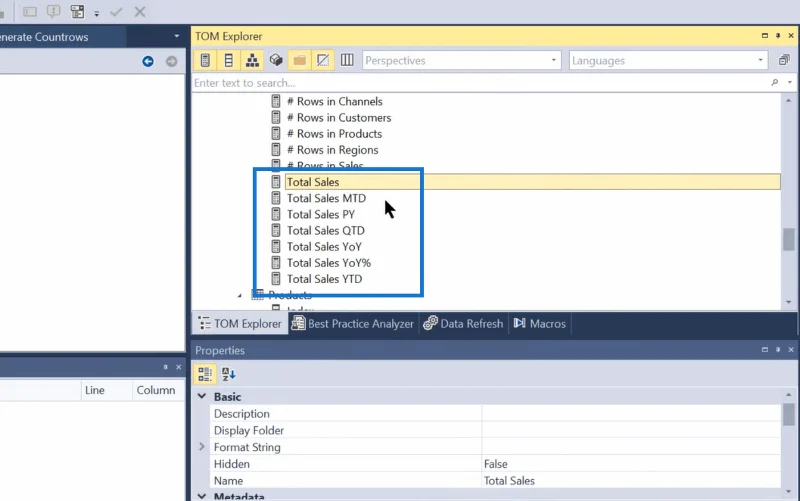 LuckyTemplates Tabellredigering 3: Automatiser med et skript