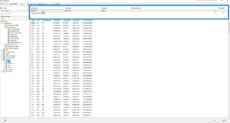 Opret en tom rapport ved hjælp af LuckyTemplates Report Builder