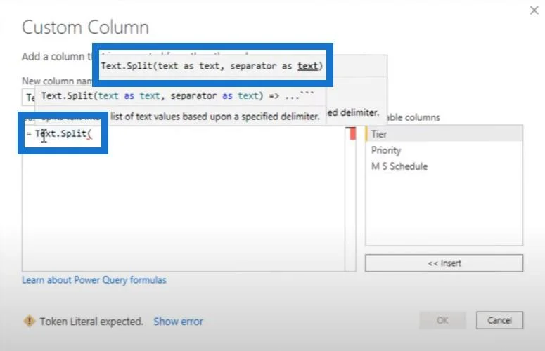 LuckyTemplates Column Split Power Query Tutorial: Hvordan dele flerlinjede Excel-celler i LuckyTemplates