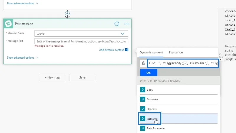 Microsoft Flow HTTP Trigger |  Power Automaten opetusohjelma