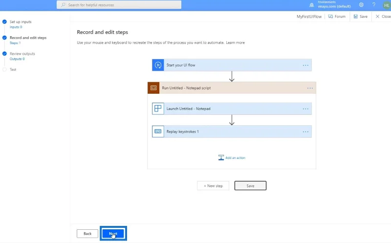 Power Automate UI-flyter: Oppretting og oppsett