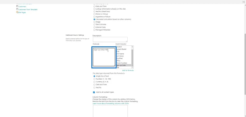 Beregnede kolonner i SharePoint |  Et overblikk