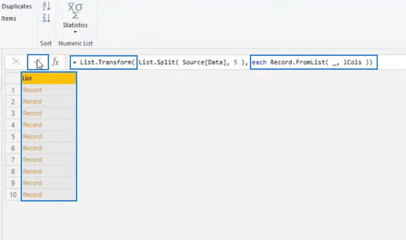 Power Query Transform Column Challenge: Stablet data til bestilt tabell