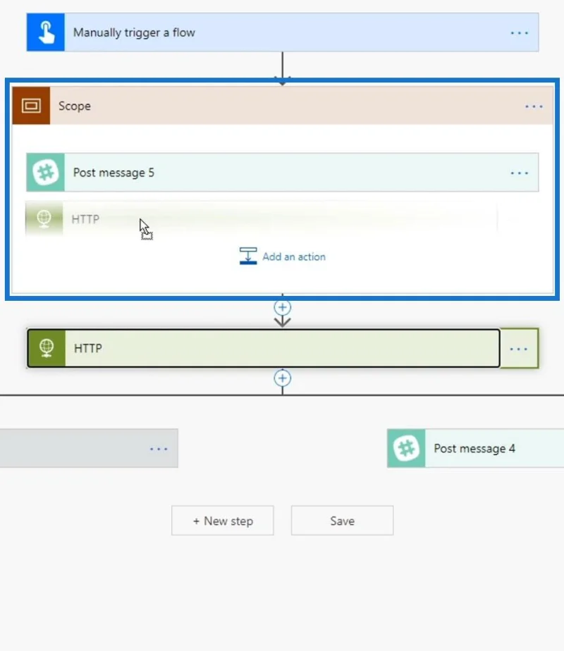 Omfangskontrol i Microsoft Power Automate flows