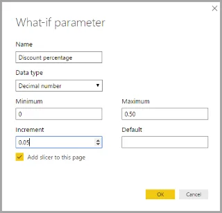 Komme i gang med "What If"-parameteren i LuckyTemplates