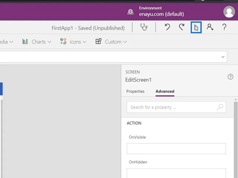 PowerApps-näyttö: muokkaaminen ja päivittäminen
