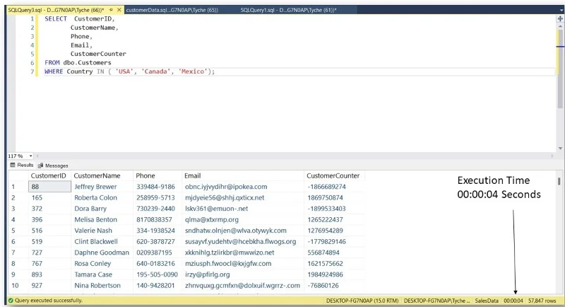 SQL WHERE IN – Forklart med eksempler