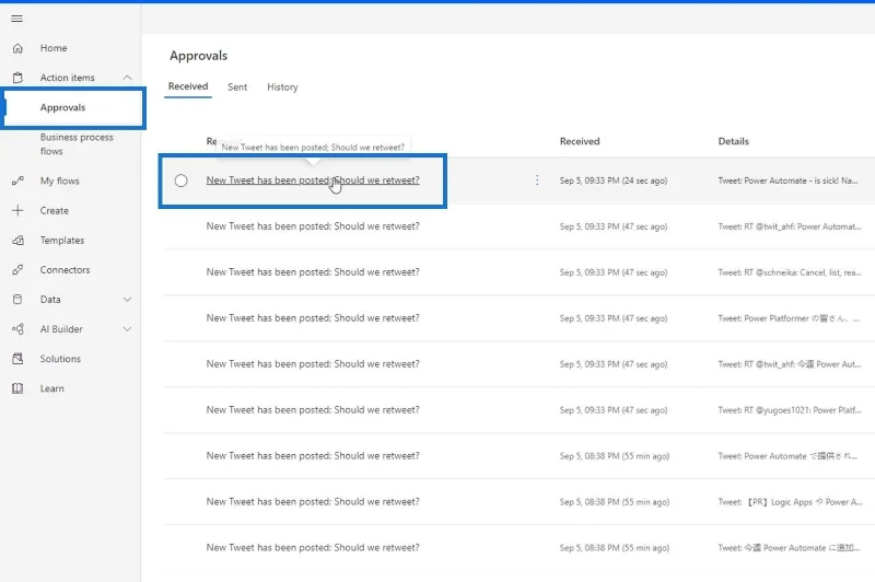 Microsoft Flow-godkjenning med flere alternativer