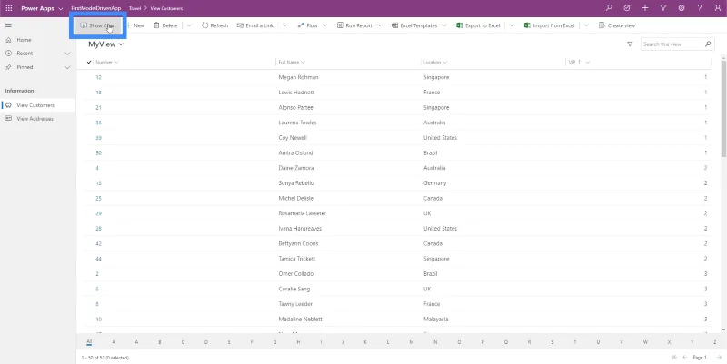 Power Apps -mallipohjaiset sovellukset: Sivustokartat ja niiden toiminta