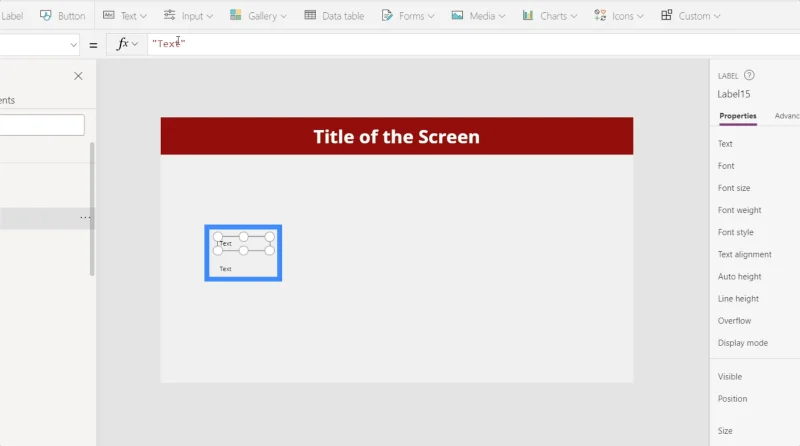Microsoft Power Apps: Elementtien ryhmittely yhteen