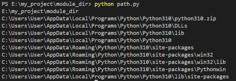 Python-tuonti päähakemistosta: Pikaopas