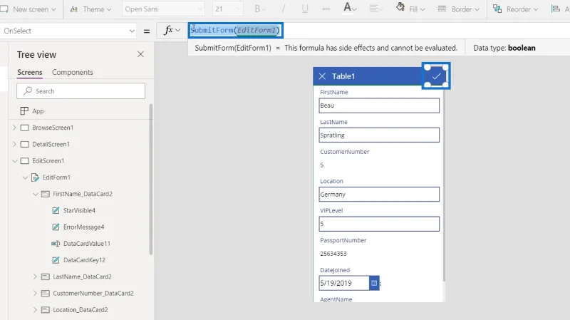 PowerApps triggerek |  Bevezetés