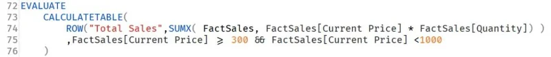 Suodata LuckyTemplatesissa: DAX Queries Context Transition