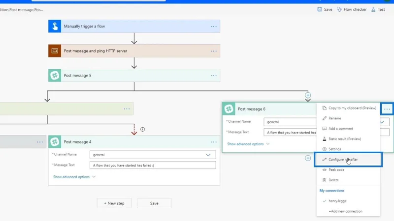Omfangskontrol i Microsoft Power Automate flows