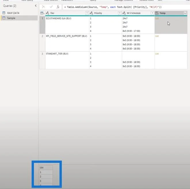LuckyTemplates Column Split Power Query Tutorial: Hvordan dele flerlinjede Excel-celler i LuckyTemplates