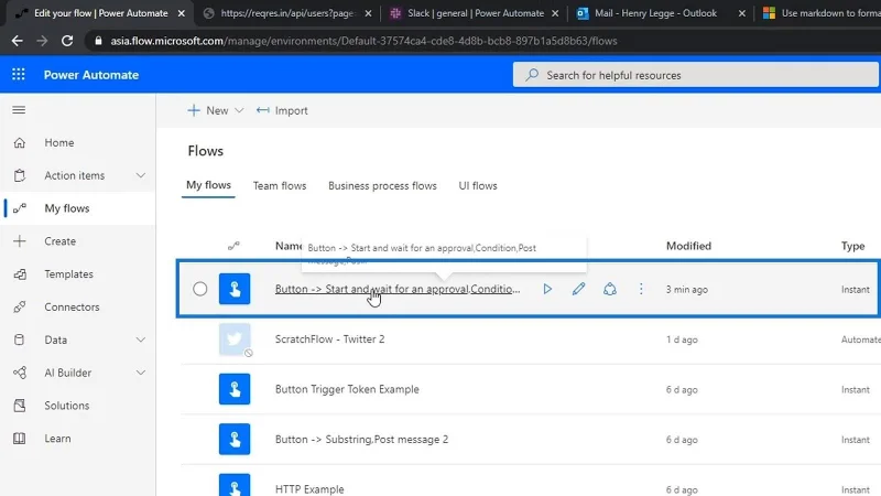 Omfangskontrol i Microsoft Power Automate flows