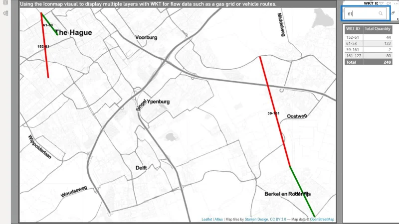 LuckyTemplates Icon Map Visual: WKT Strings