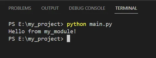 Python-tuonti päähakemistosta: Pikaopas