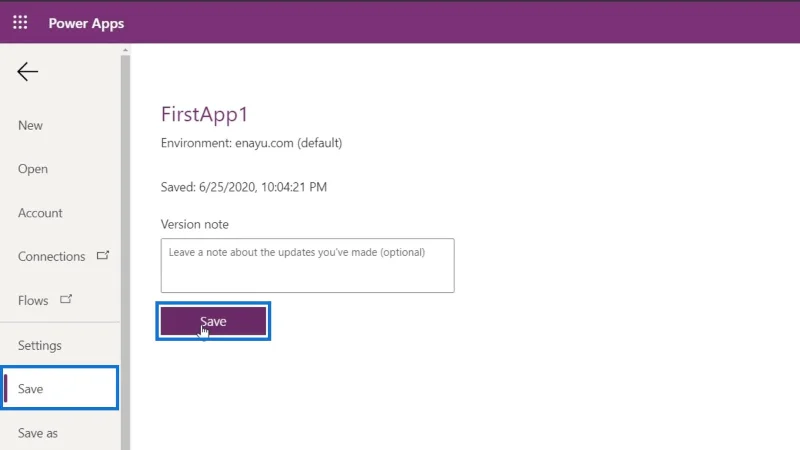 Príručka Microsoft Power Apps |  Kontrola chýb