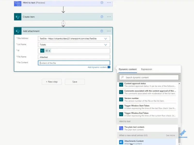 Hvordan analysere e-poster og fylle ut SharePoint-lister i Power Automate