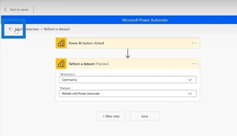 Sådan bruges Power Automate til at opdatere data i LuckyTemplates