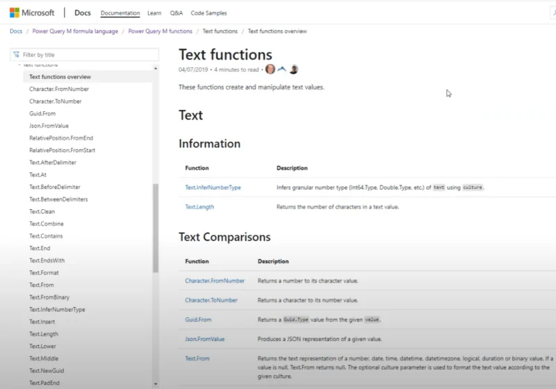 Dimensjonstabell i en tekstfil: Power Query Solution
