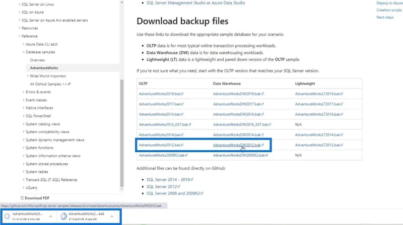 SQL Server download og installation