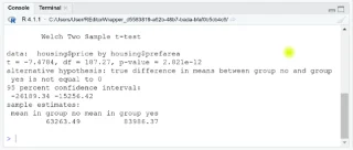 Slik utfører du en T-test i RStudio
