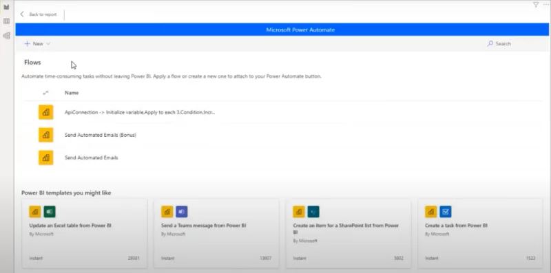 Send e-mails med LuckyTemplates & Power Automate Platform