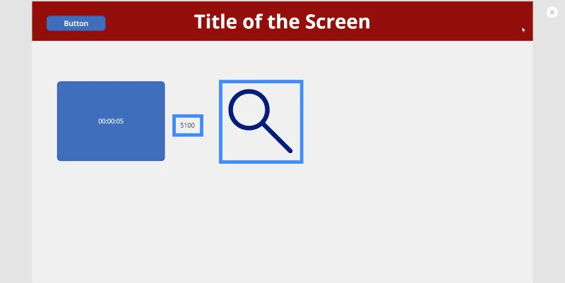 Bemeneti elemek és használatuk a Power Apps-ben