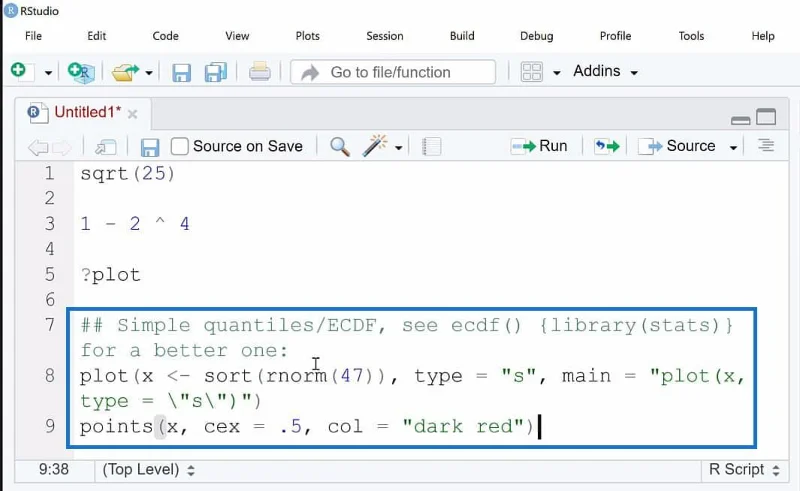 R Scripting til LuckyTemplates ved hjælp af RStudio