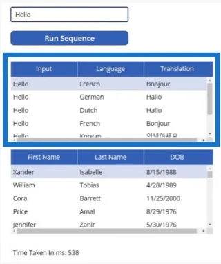 Slik bruker du samtidig funksjon i Power Apps
