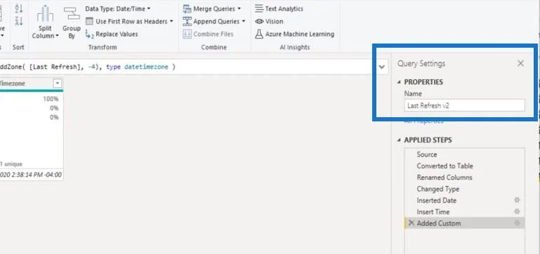 Vis siste oppdateringsdato/-klokkeslett i LuckyTemplate-rapportene dine