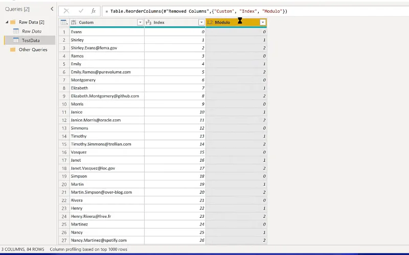 Power Query Modulo: Hvordan håndtere stablede data